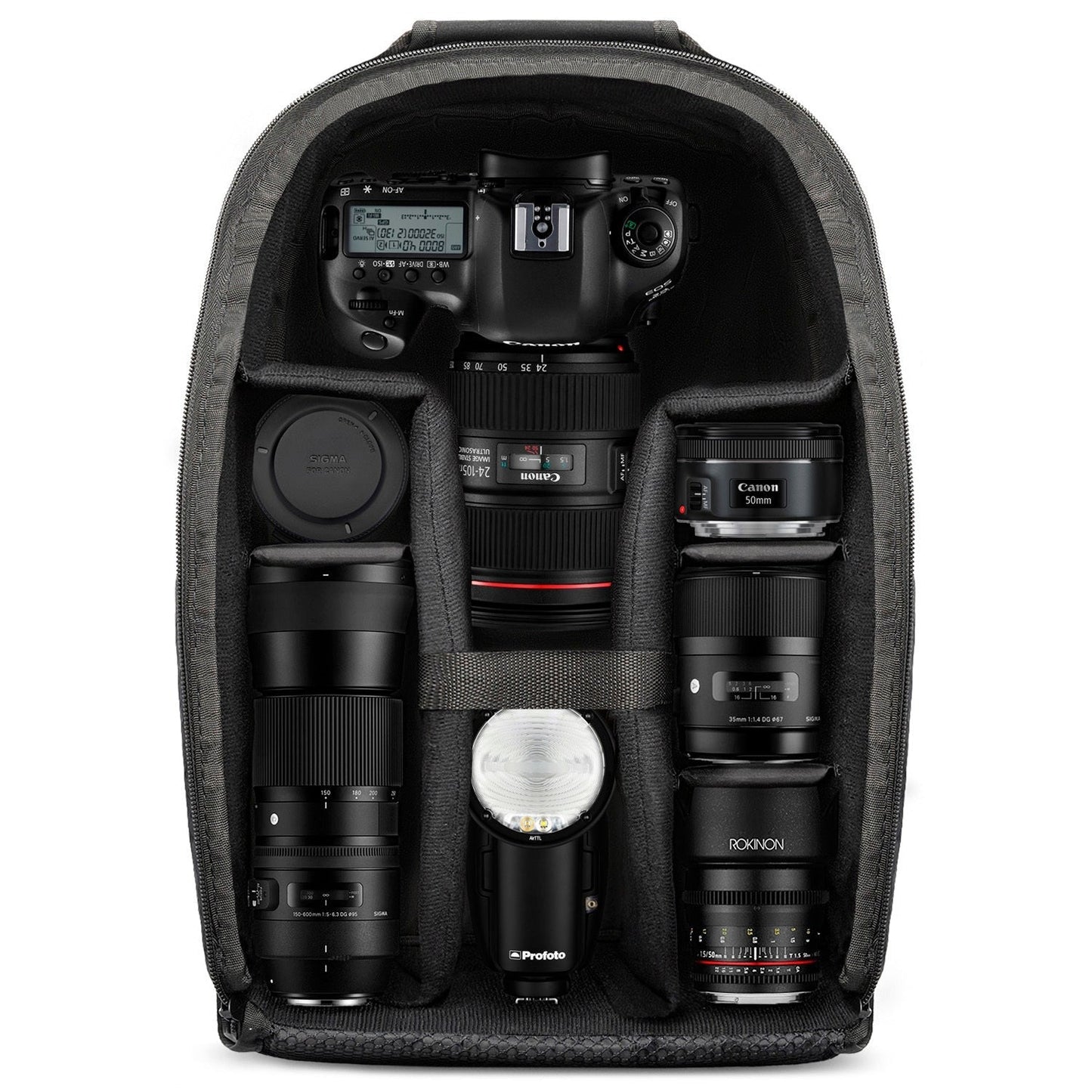 Focus Camera Photo and Video Backpack (Black)