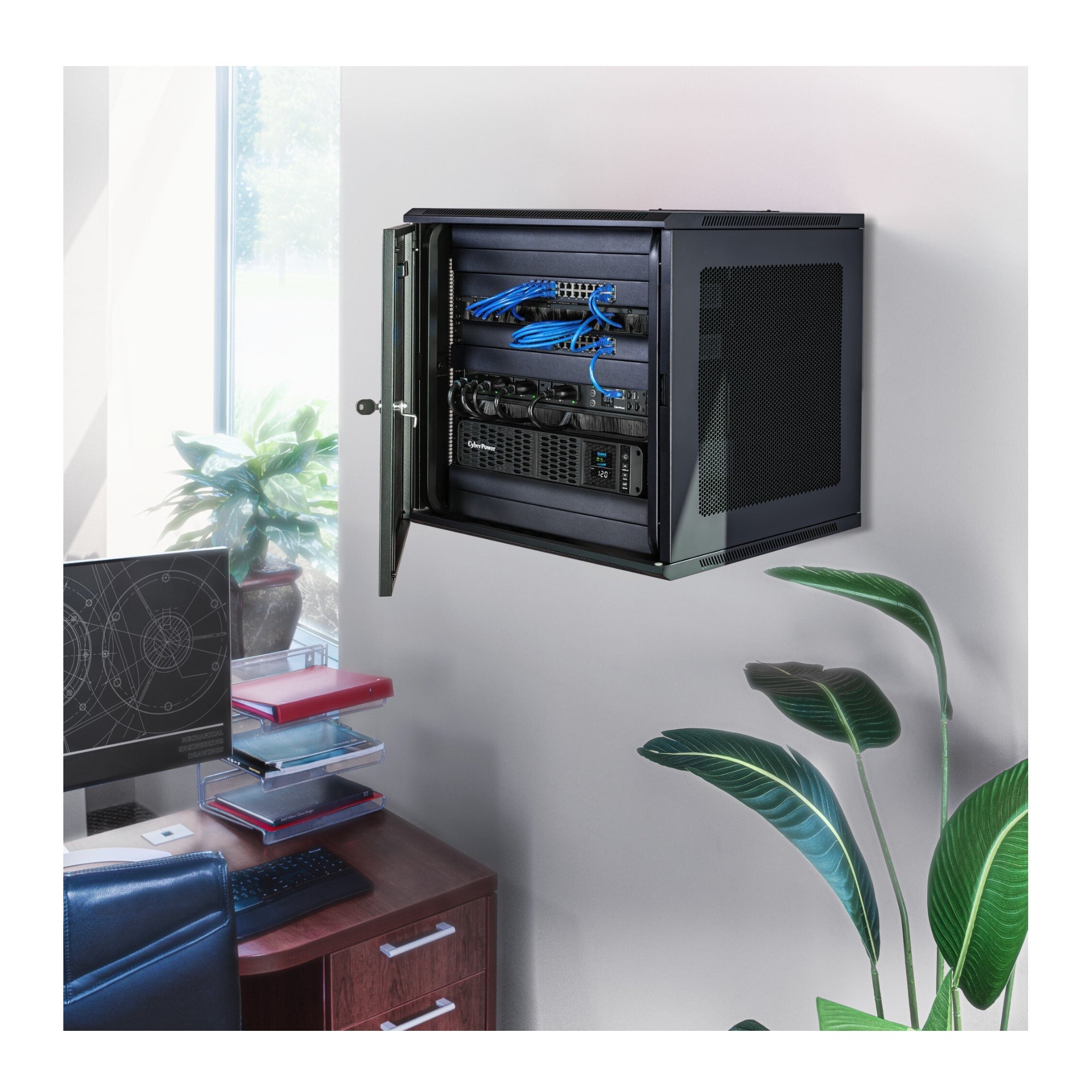 Cyberpower CP2000PFCRM2U 2000VA/1200W 2U PFC Sinewave Rackmount UPS with 8 Outlets