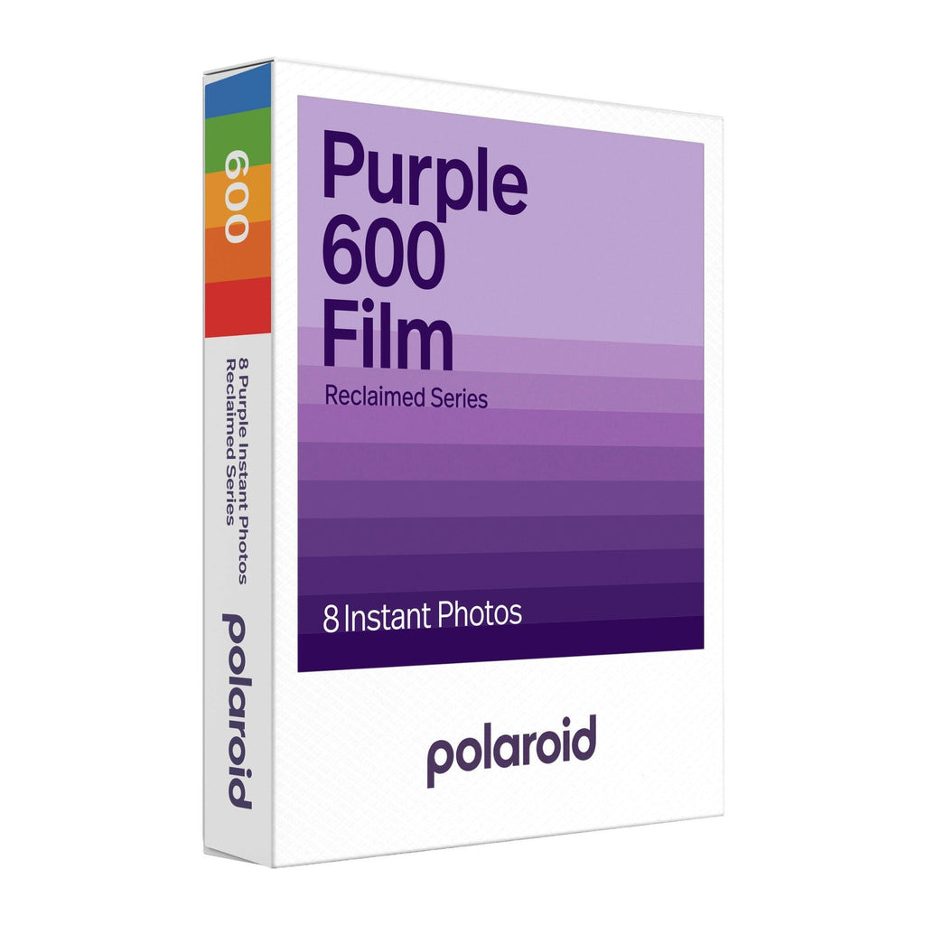 Polaroid Purple Instant Film Reclaimed Series for 600 with 8 Exposures