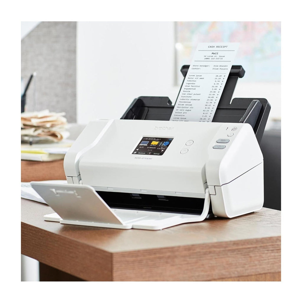 Brother ADS-2700W Cordless Sheetfed Scanner - 600 dpi Optical