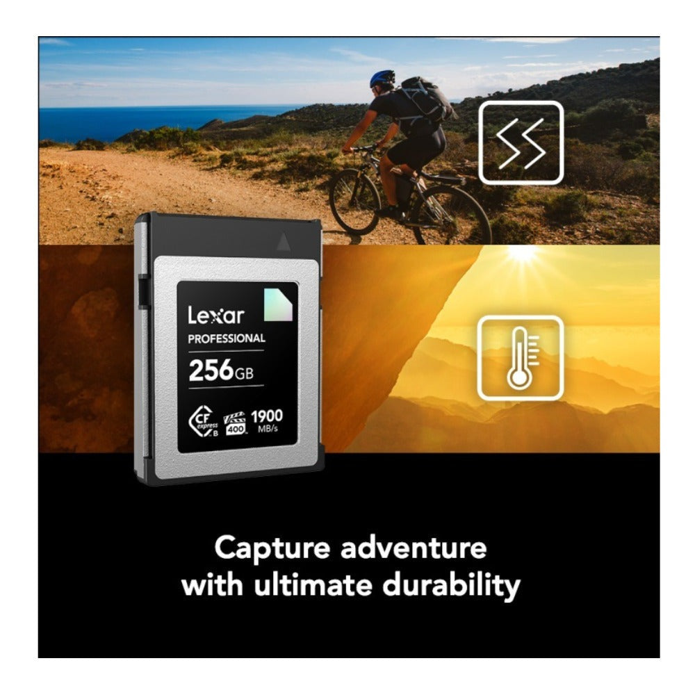 Lexar Diamond Series Professional 256GB CFexpress Type-B Memory Card (2-Pack)