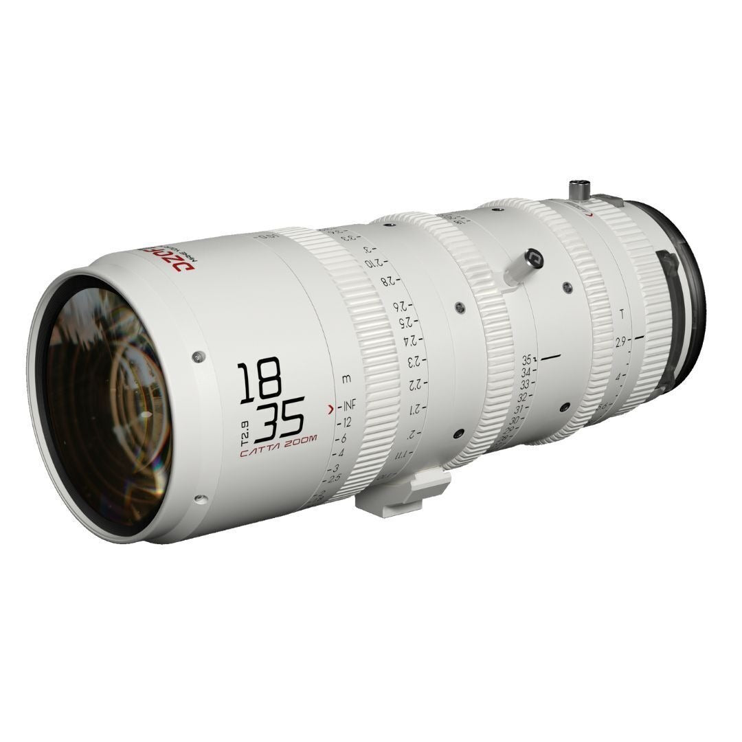 DZOFilm Catta FF 18 to 35mm and 35 to 80mm T2.9 Cine Zoom 2-Lens Bundle for Sony E Camera (White)