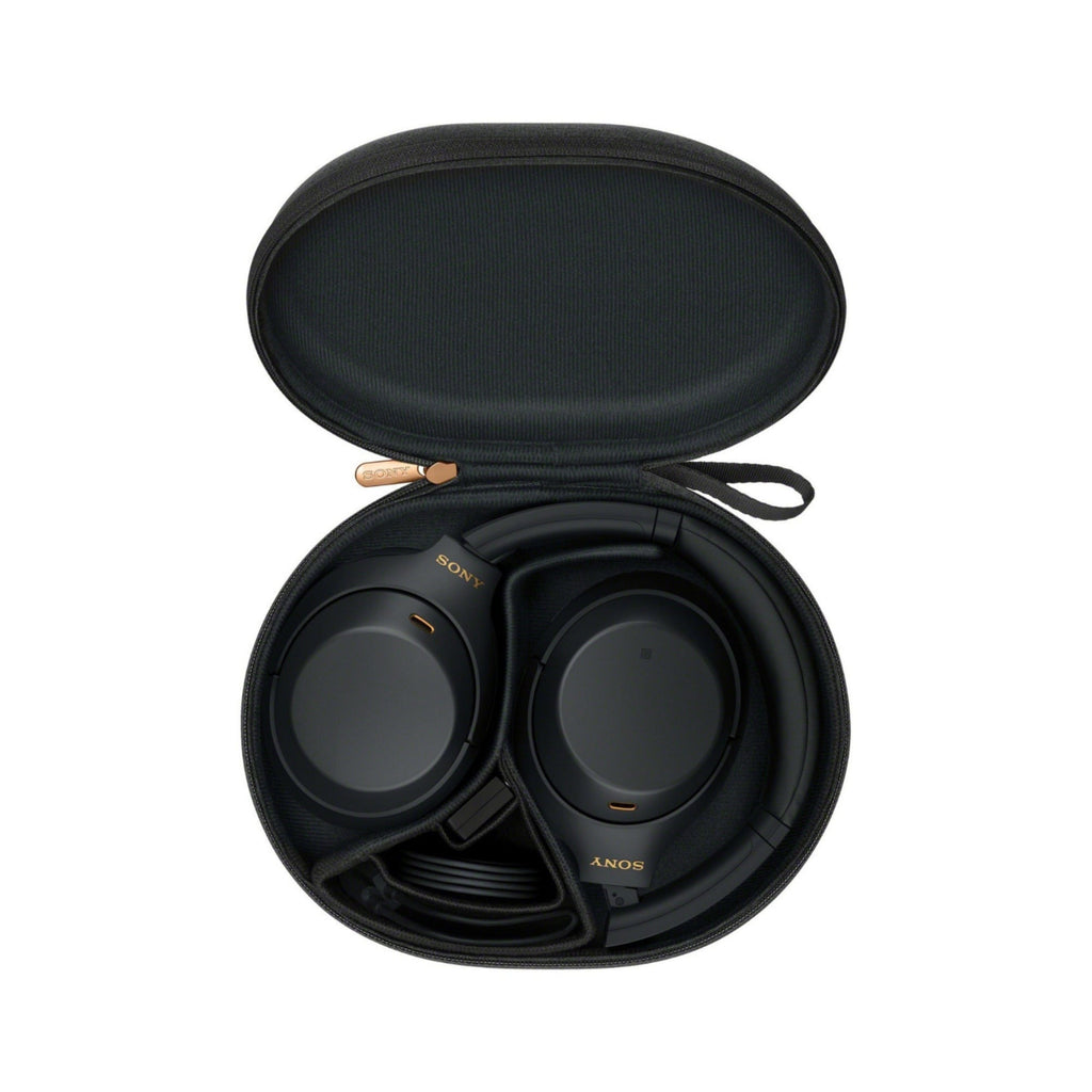 Sony WH-1000XM4 Wireless Headphones (Black) with Oclip Clip-On Light Bundle