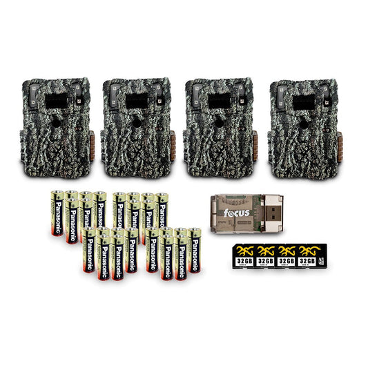 Browning Trail Camera Command Ops Elite 40 Bundle (4-Pack)