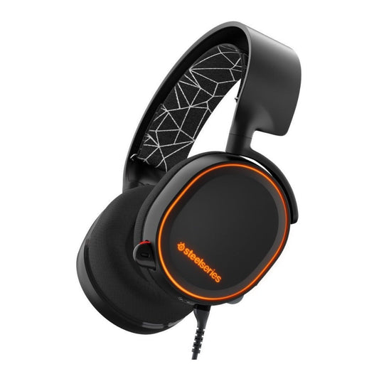 SteelSeries Arctis 5 RGB Gaming Headset, Surround Sound (Certified Refurbished)