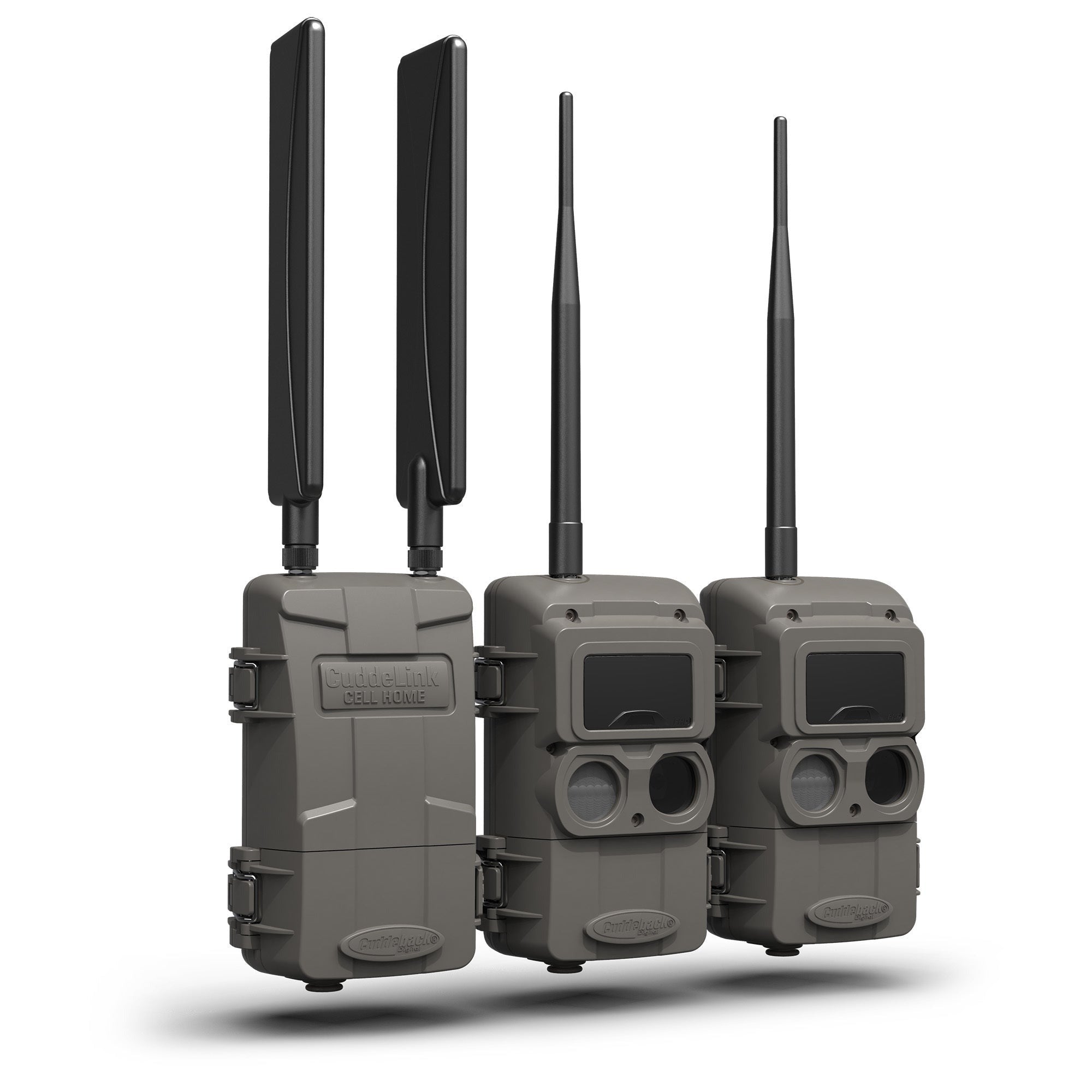 Cuddeback CuddeLink Black Flash Camera (5 Total) with Accessories Bundle