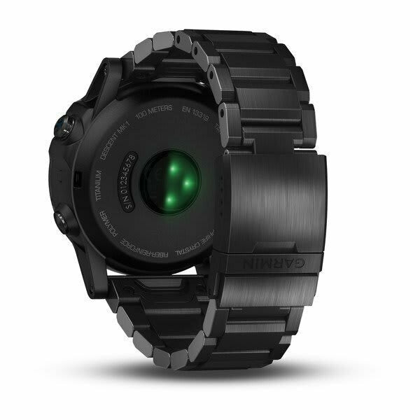 Garmin Descent Mk1 Watch-Sized Dive Computer Gray Sapphire with Titanium Band