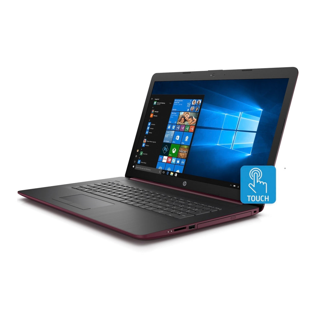 HP 17-CA0012 17.3" Touchscreen Laptop, AMD Ryzen 3 2300U, 8GB RAM, 1TB HDD, Microsoft Office 365 Personal (Certified Refurbished)