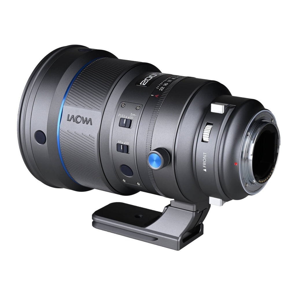 Laowa 200mm f/2 AF FF Telephoto Prime Lens (Sony E, Gray)
