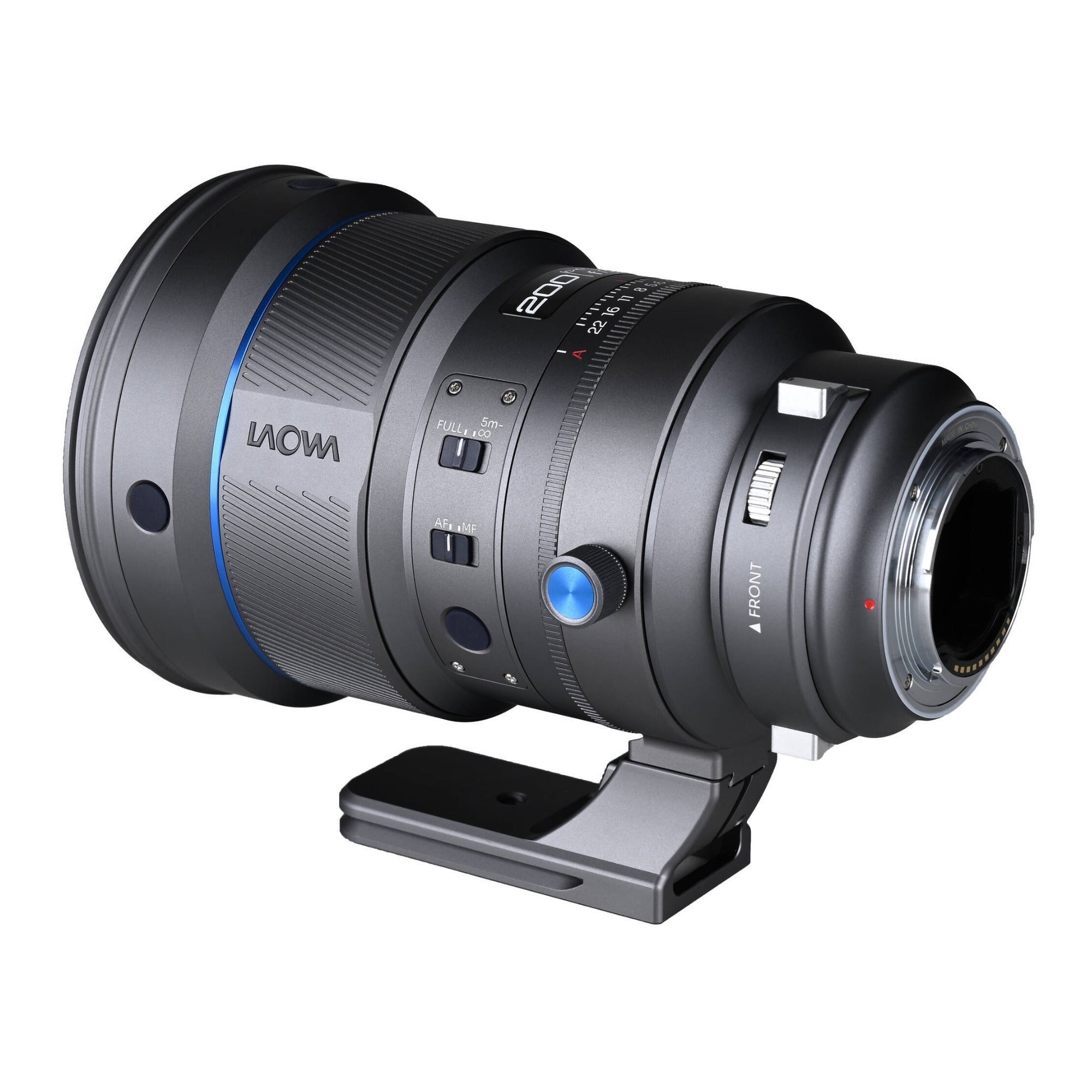 Laowa 200mm f/2 AF FF Telephoto Prime Lens (Sony E, Gray)