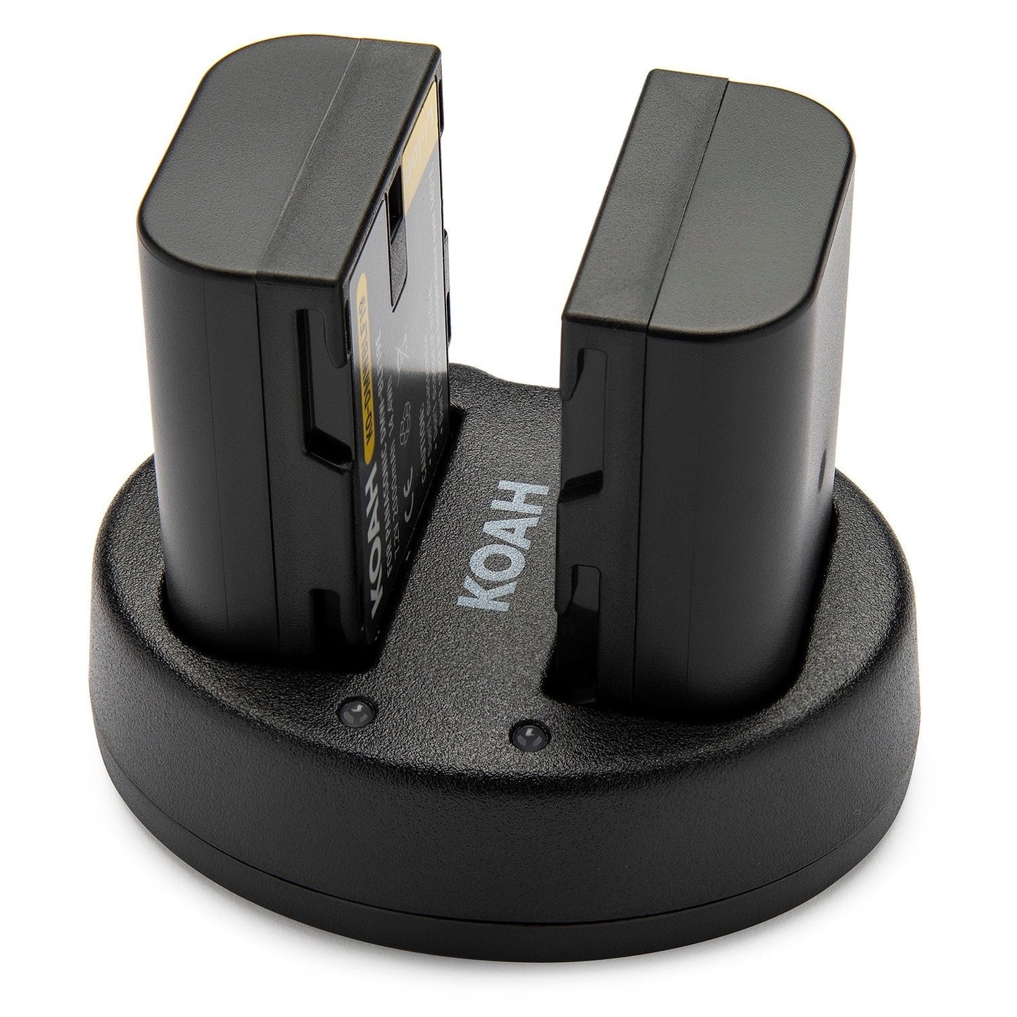 Koah 2000mAh Li-ion Battery for Panasonic DMW-BLF19 (2-pack) with Dual Charger