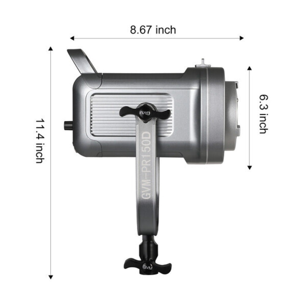 GVM PR150D Bi-Color LED Video Light Kit with Lantern Softbox