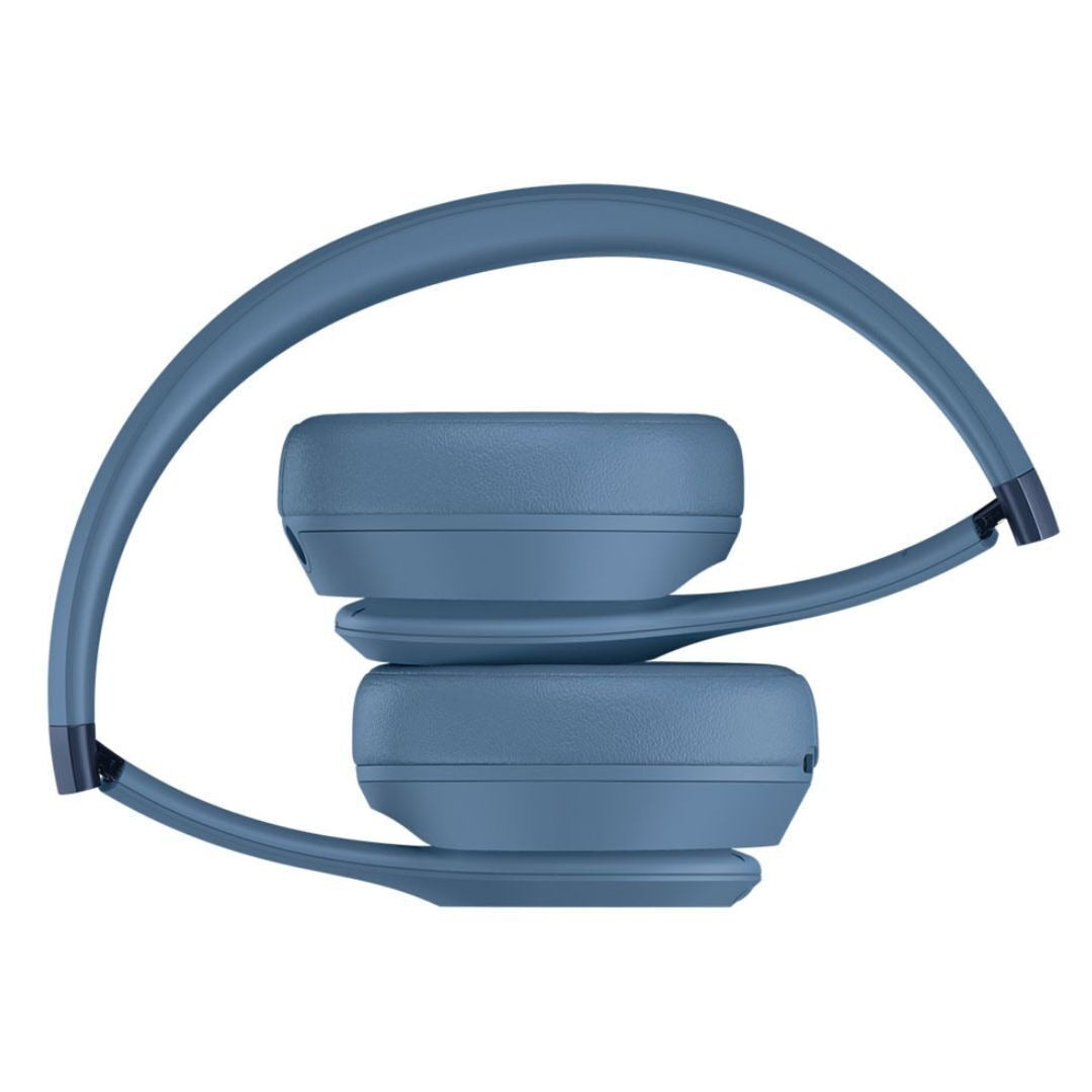 Beats Solo 4 Bluetooth Wireless On-Ear Headphones with Built-In DAC, Slate Blue (Refurbished)