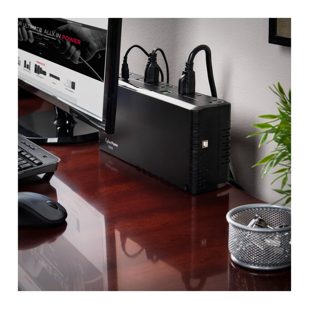 CyberPower SL700U Standby Series UPS Battery Backup and Surge Protector