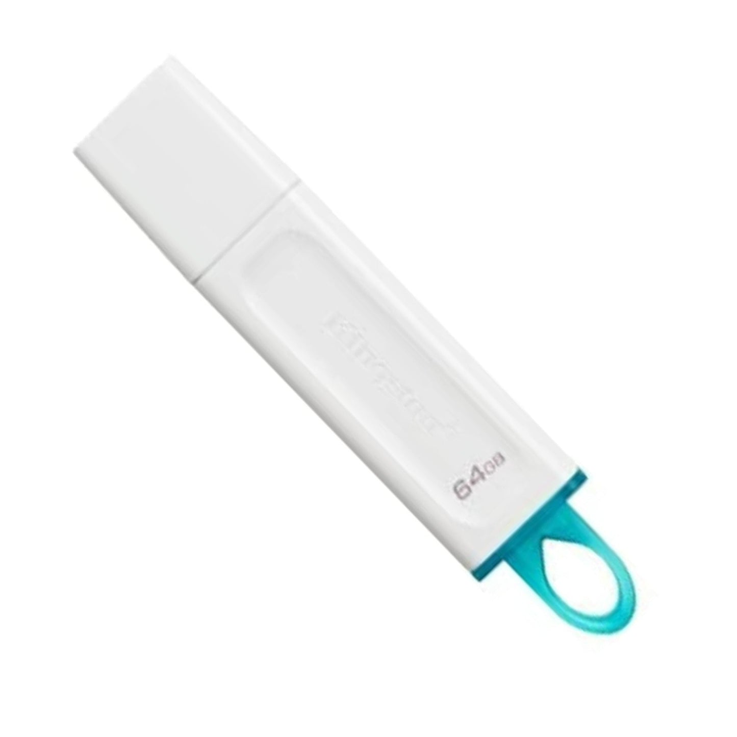 Kingston 64GB DataTraveler Exodia USB 3.2 Flash Drive with Protective Cap(White)