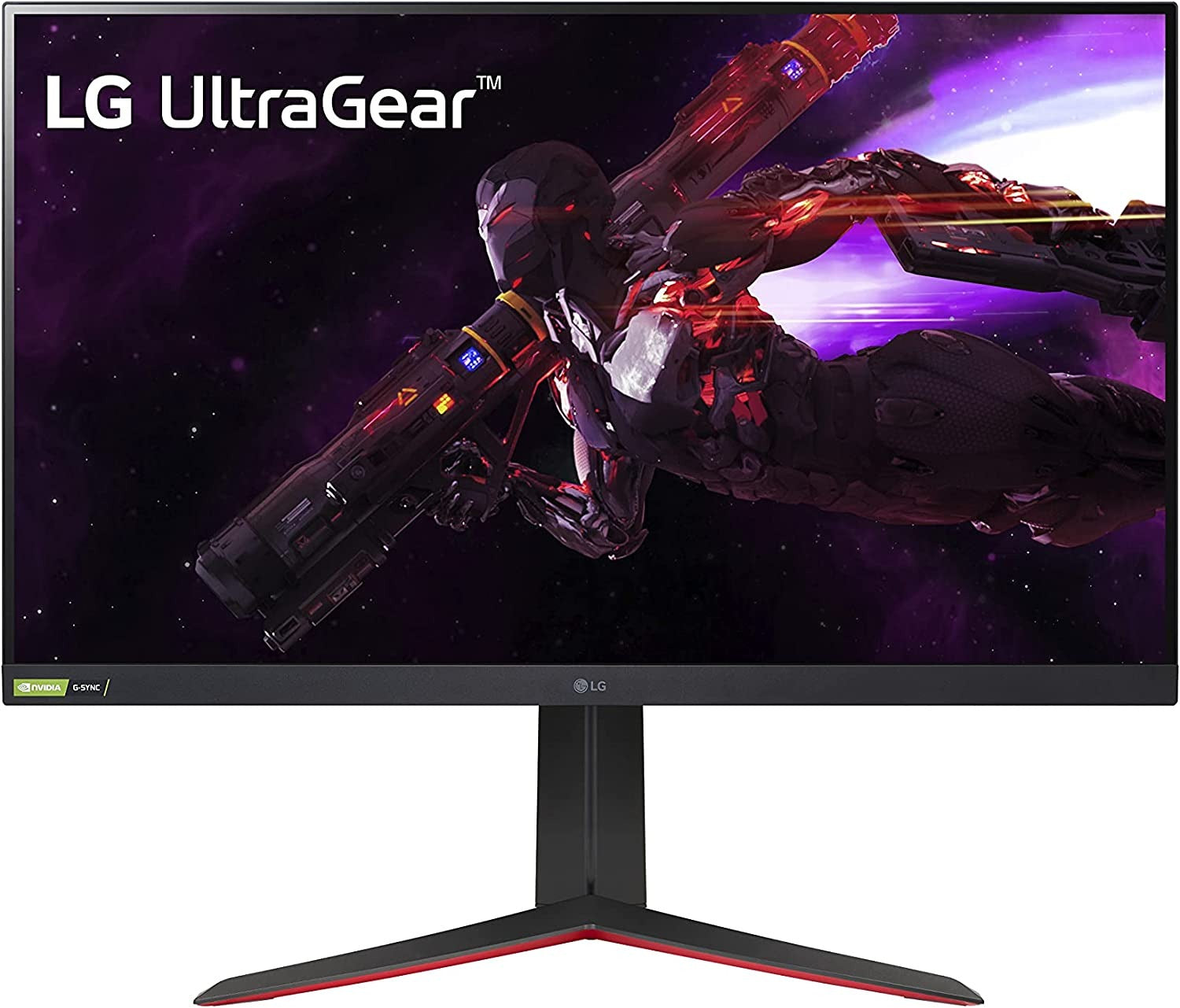 LG 32GP850 32" UltraGear QHD IPS 165Hz Gaming Monitor with G-SYNC (Certified Refurbished)