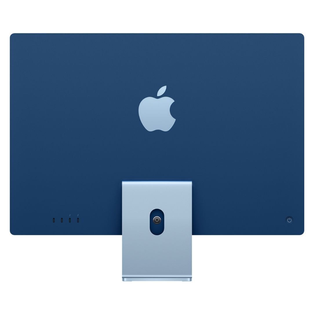 Apple iMac 24" with M1 Chip, 8-Core CPU, 8-Core GPU, Gigabit Ethernet (Blue) (Certified Refurbished)
