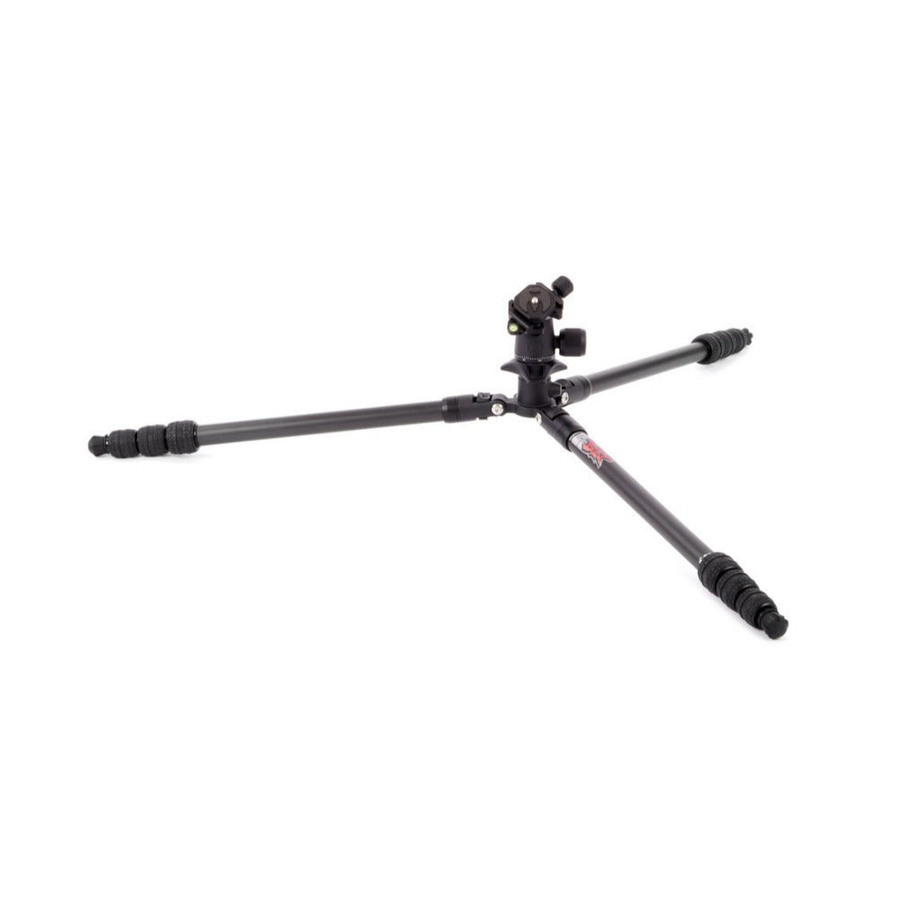 3 Legged Thing Punks Billy 2.0 Carbon Fiber Travel-Friendly Tripod Kit (Black)