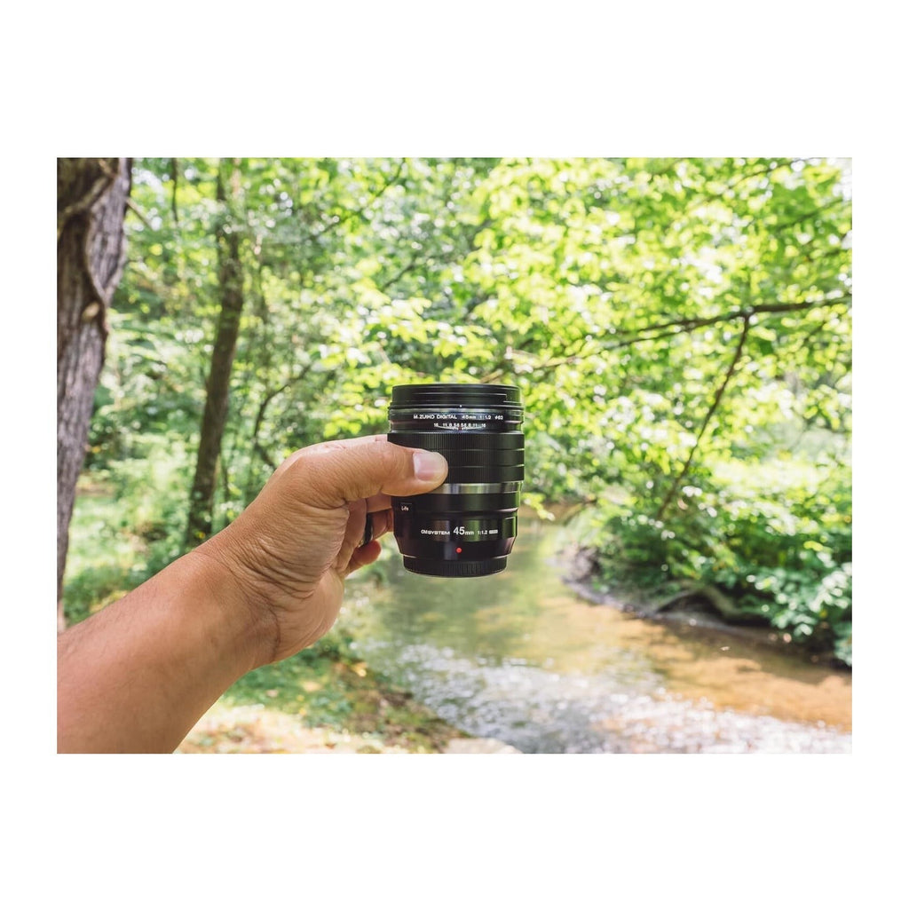 OM System M.Zuiko Digital ED 45mm f/1.2 PRO Lens for Micro Four Thirds Cameras