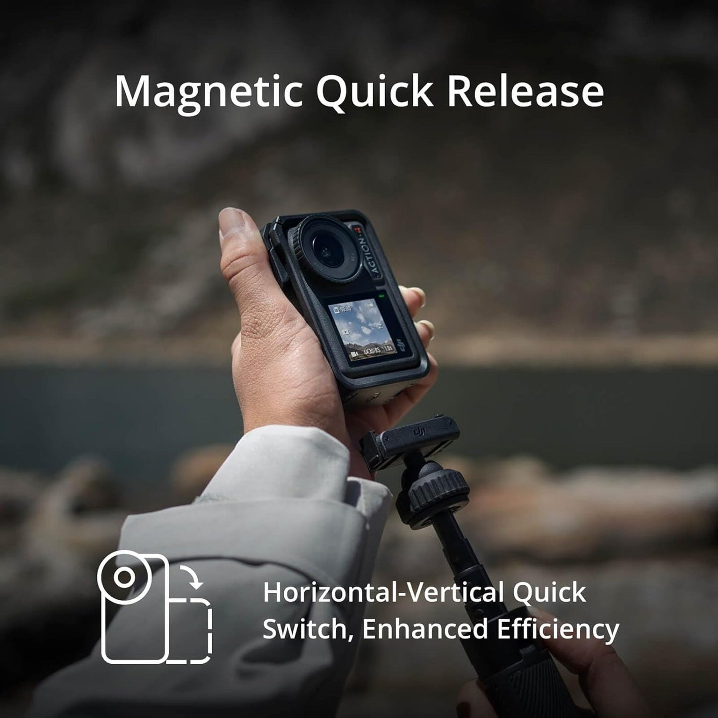 DJI Osmo Action 4 Camera Adventure Combo Bundle with Care Refresh 2-Year Plan Card