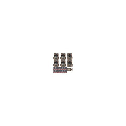 Browning Trail Cameras Strike Force Extreme (6-Pack), 32GB Card (12-Pack) Bundle