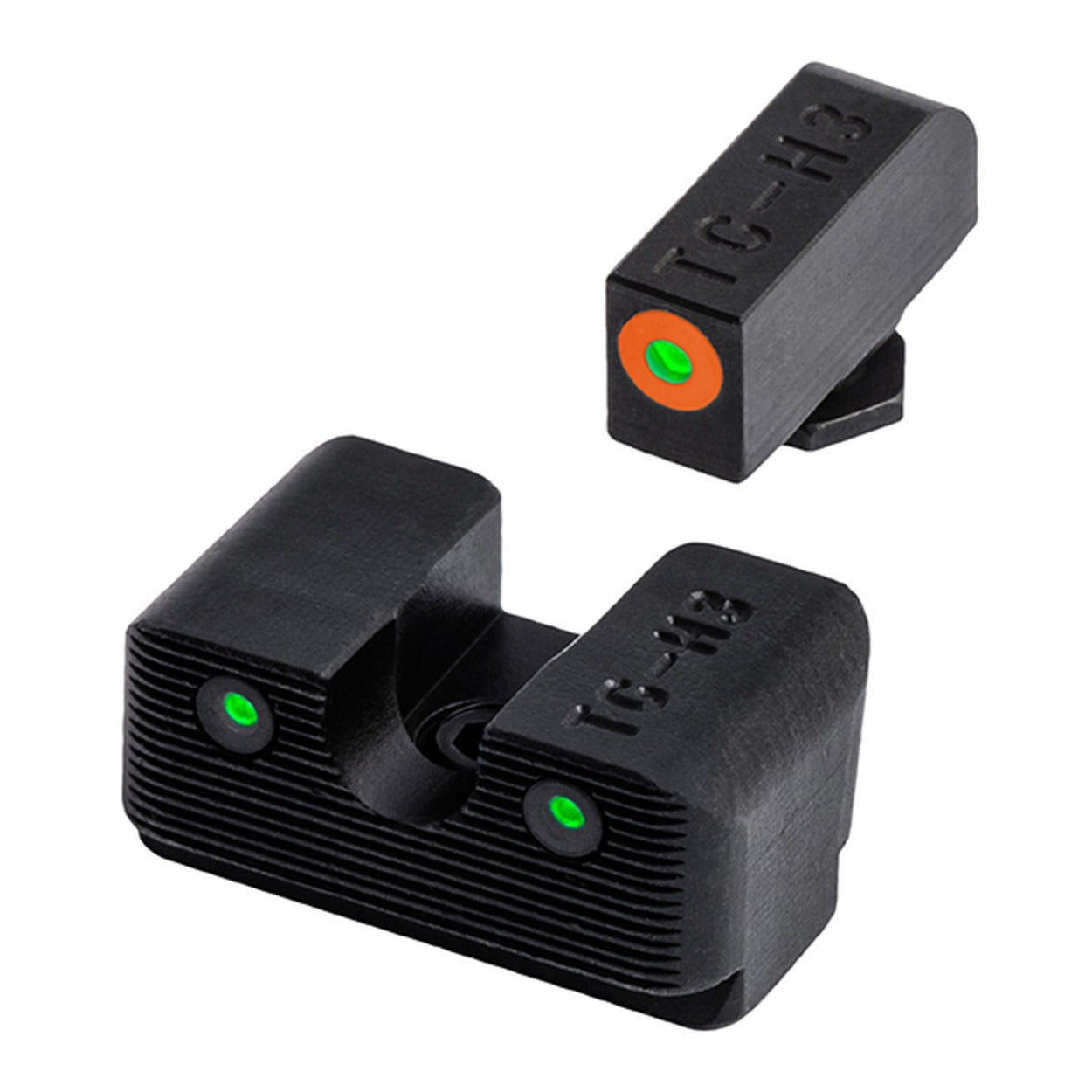 TruGlo Tritium Pro Fiber Optic Sight (Glock High, Orange)
