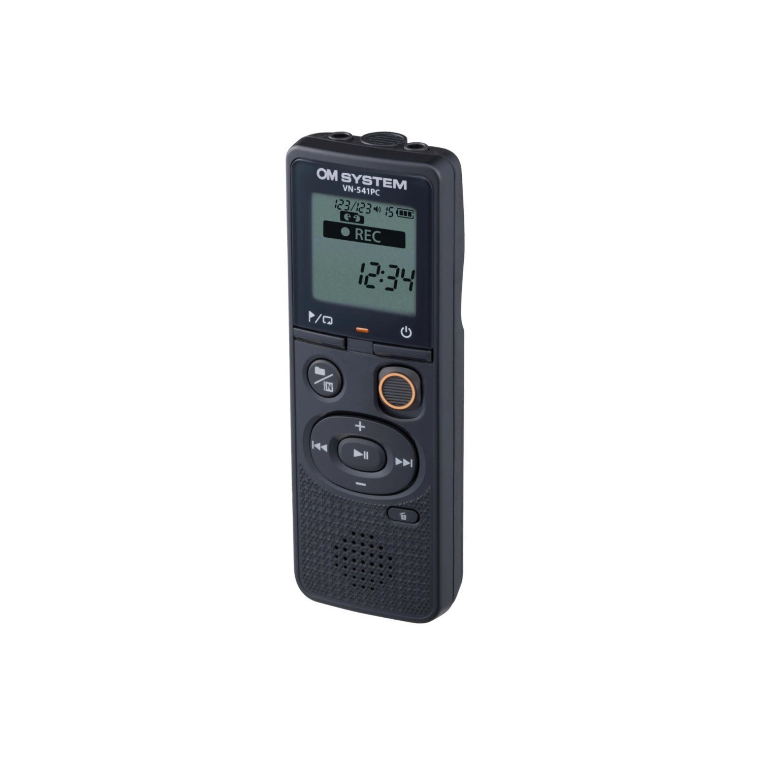 Olympus OM System 4GB Voice Recorder with Batteries (4-Pack) and Case Bundle