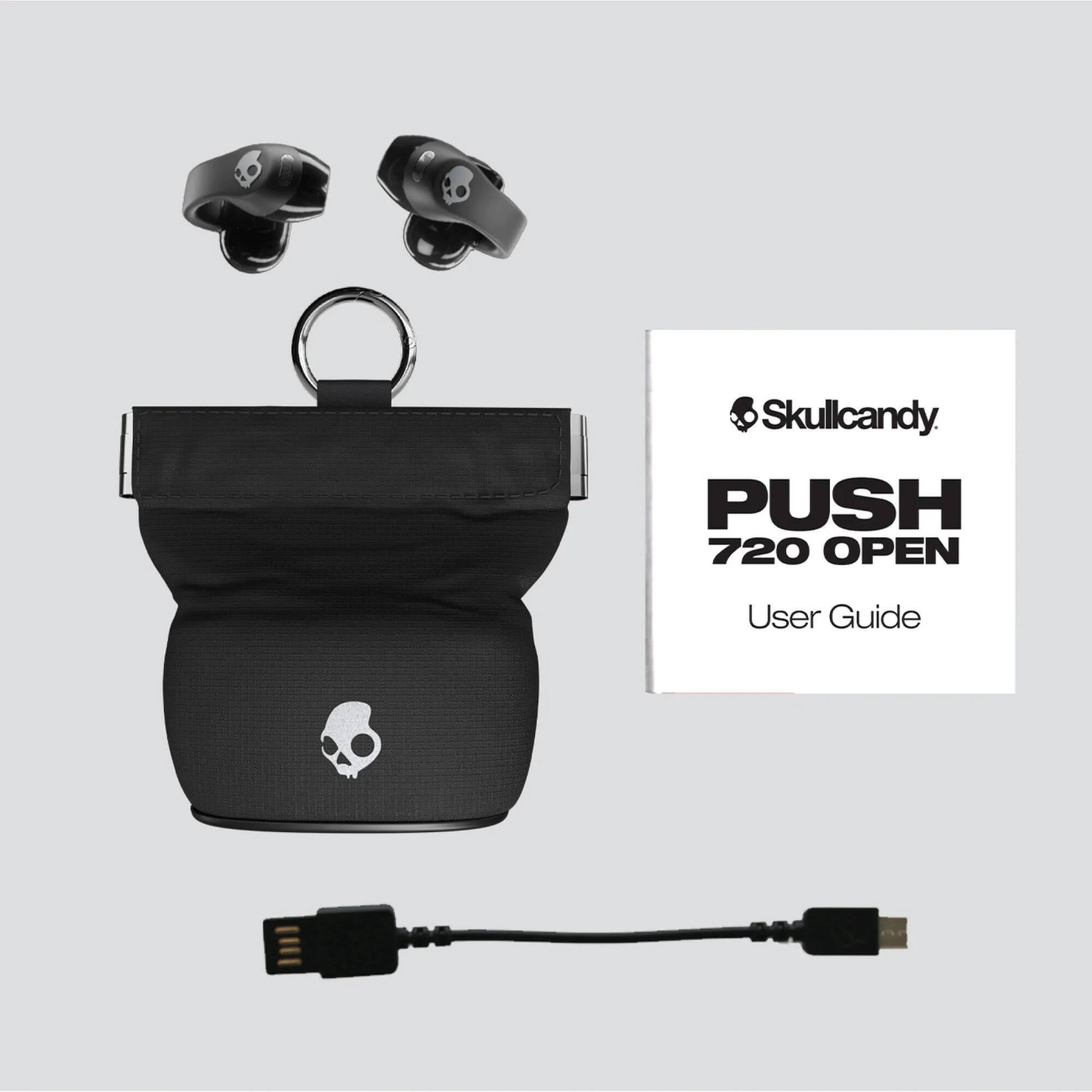 Skullcandy Push 720 Open Ear True Wireless Earbuds (Bone/Gold)