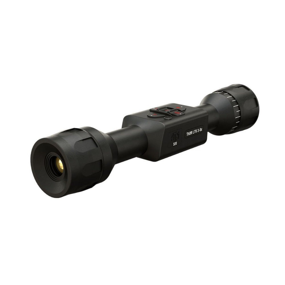 ATN ThOR LTV 3-9x 320 x 240 12 Micron Ultra Light Thermal Rifle Scope Bundle