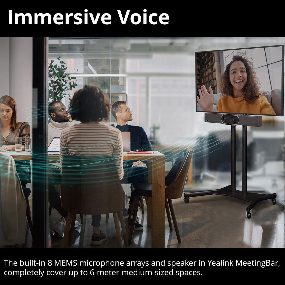 Yealink A30 MeetingBar with CTP18 Collaboration Touch Panel Bundle