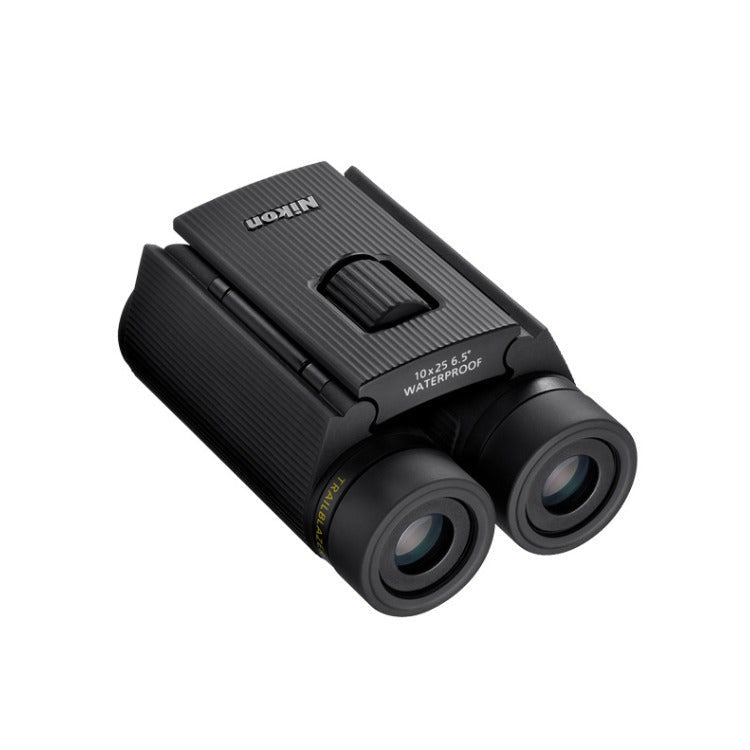 Nikon Trailblazer II 10x25 Binoculars with Waterproof, Fogproof and Multilayer-Coated Optics (Black)