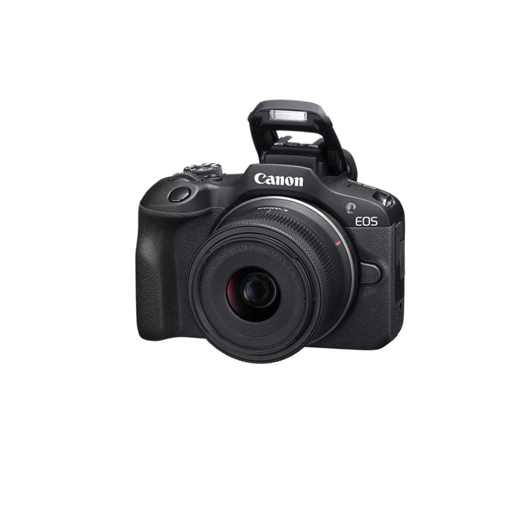 Canon EOS R100 Mirrorless Camera with RF-S 18-45mm IS STM Lens Kit (Certified Refurbished)