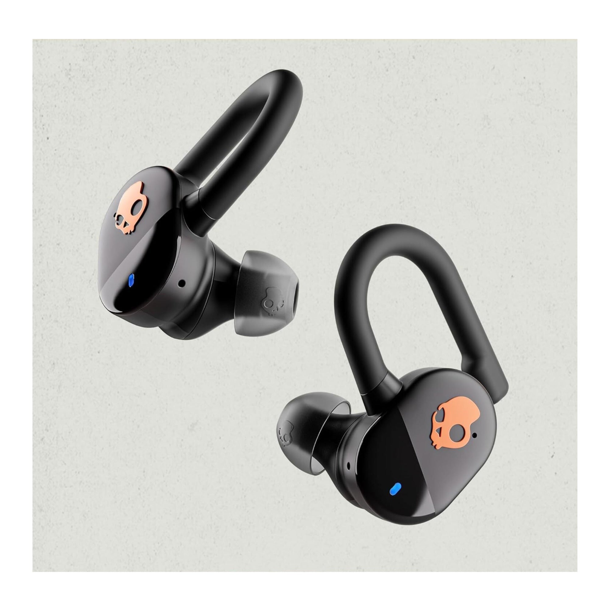 Skullcandy Push Play Active True Wireless Over-Ear Hanger Earbuds (Black/Orange)