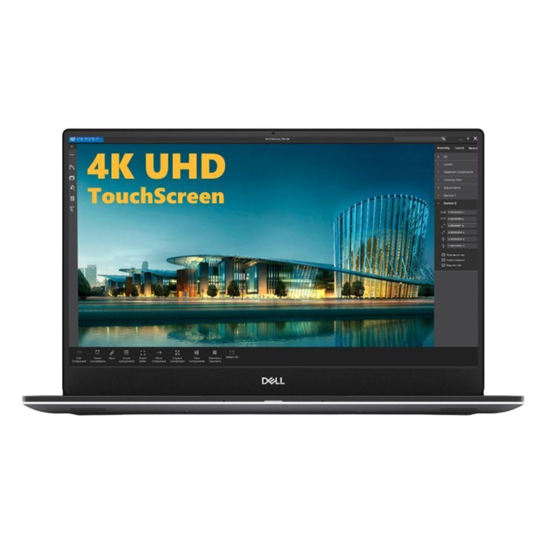 Dell Precision 5540 Laptop, 15.6" UHD 4K Touch, Intel Core i7-9850H, 32GB RAM, 1TB SSD, Windows 11 Pro (Certified Refurbished)