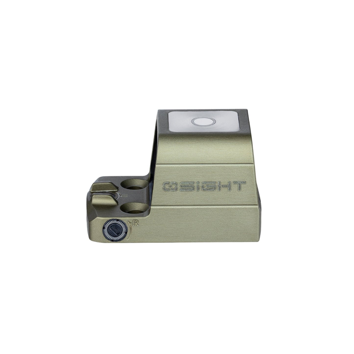 OSIGHT S Olive Green 2 MOA Red Dot and 32 MOA Circle Sight with Charging Cover