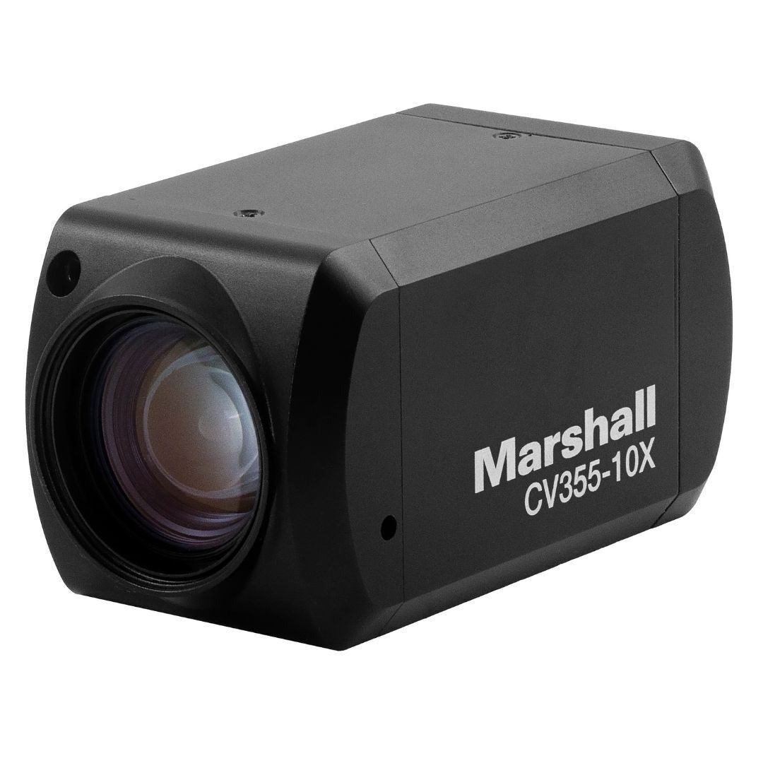 Marshall CV355-10X Compact HD Camera with 2.1 MP CMOS Sensor and 10X Zoom (Black)