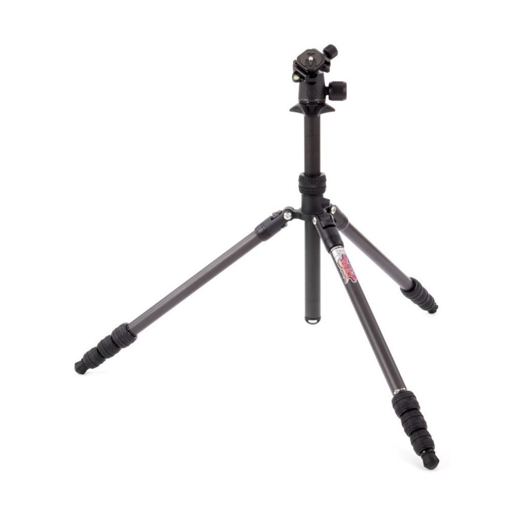 3 Legged Thing Punks Billy 2.0 Carbon Fiber Travel-Friendly Tripod Kit (Black)