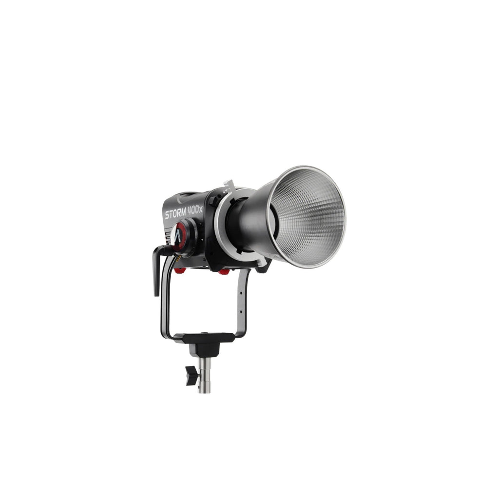 Aputure STORM 400x (V-Mount) (US) with CF7 Fresnel and Barn Doors Kit Bundle