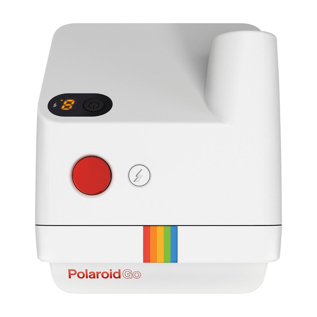Polaroid Originals Go Instant Camera (White) with Film Packs and PhotoBox Kit