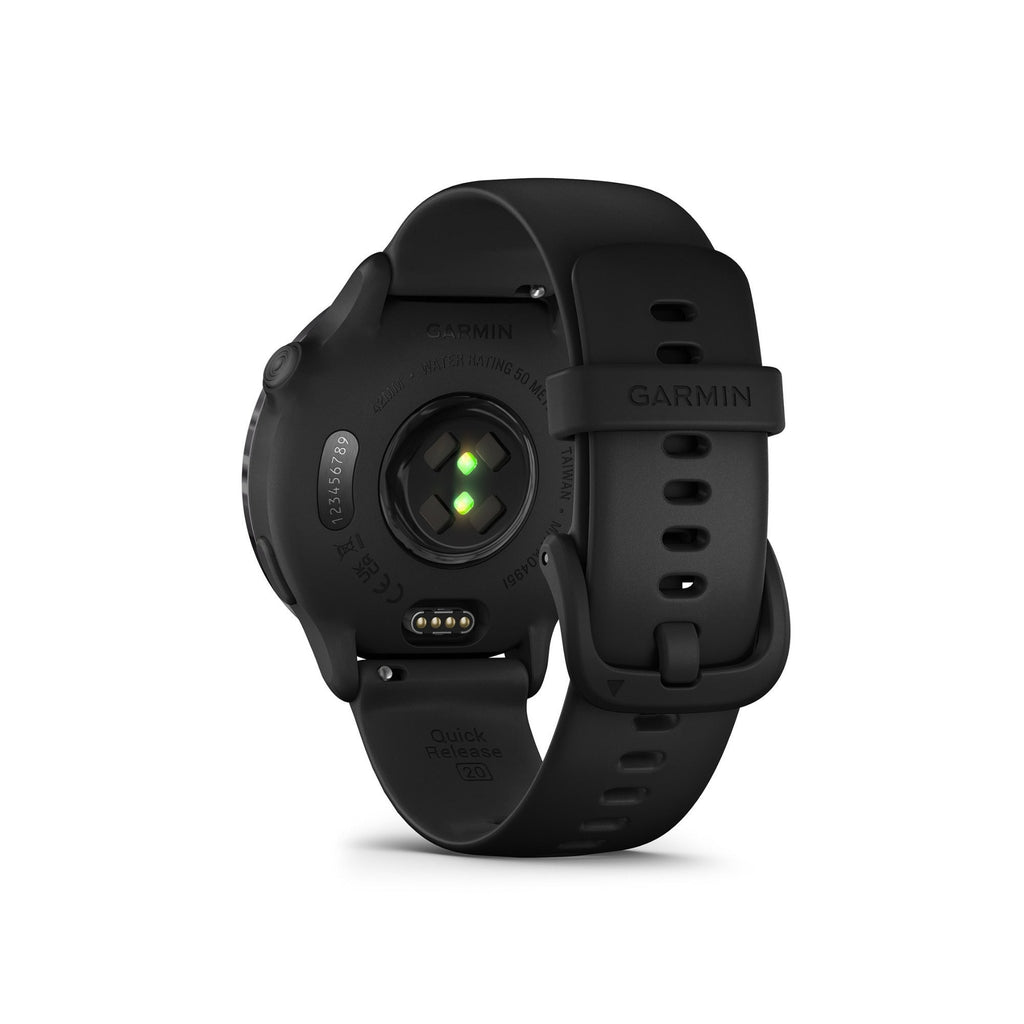 Garmin Vivoactive 6 Slate with Black Band GPS Smartwatch and Software Bundle
