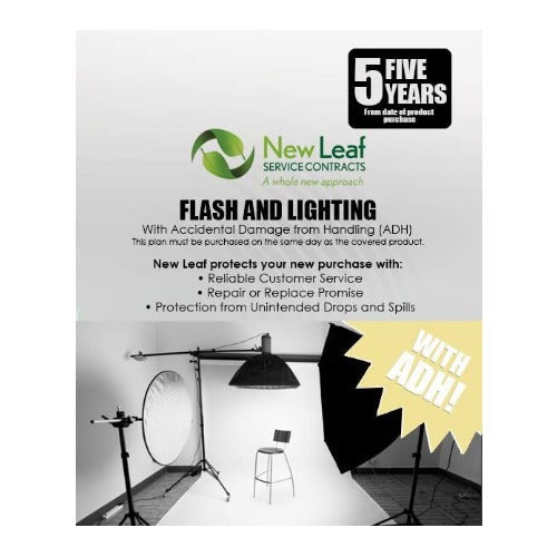 New Leaf 5-Year Flash and Lighting Service Plan with ADH for Products Retailing Under $3,000