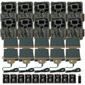 Browning Dark Ops Pro X 1080 Trail Camera (10-Pack) with Accessories Bundle