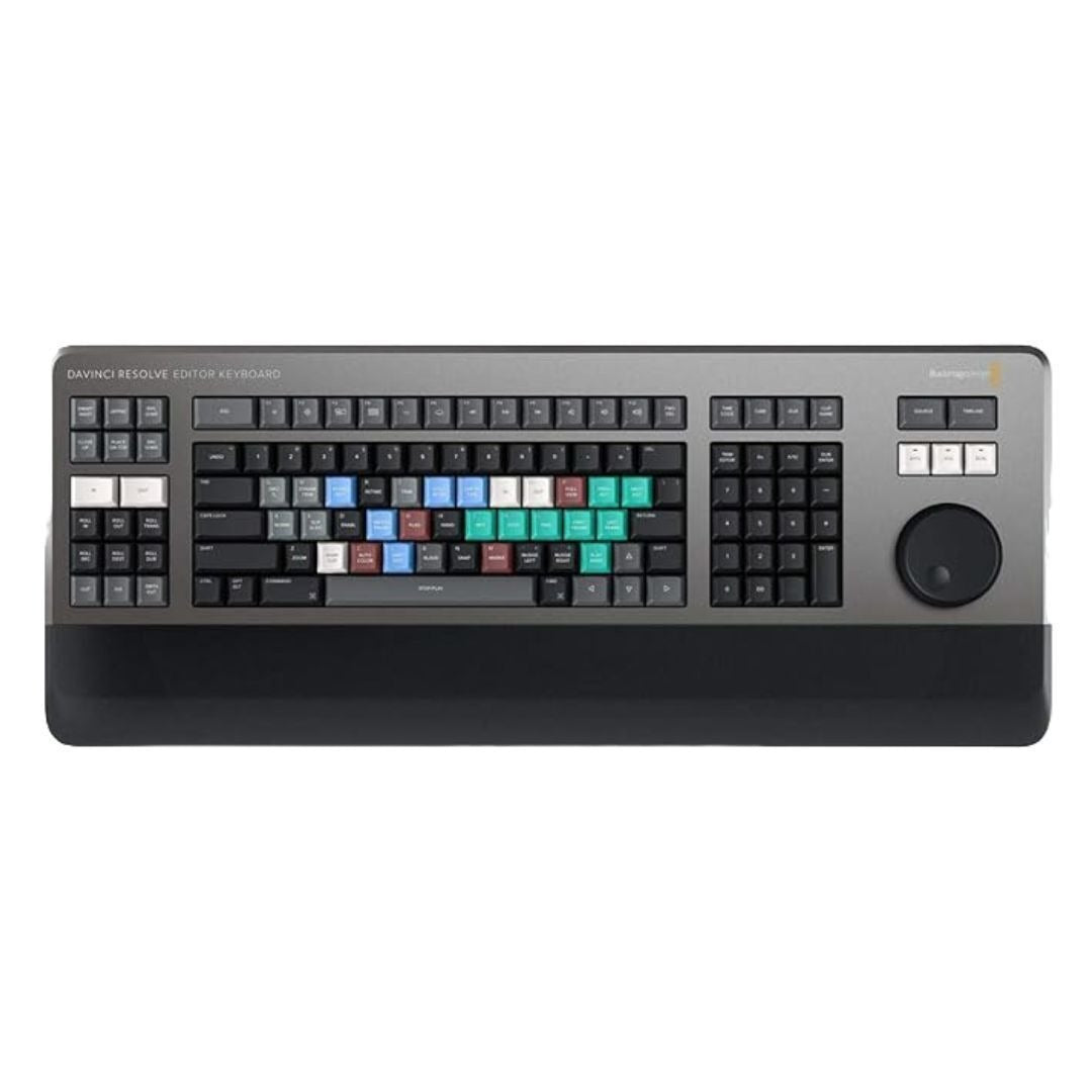 Blackmagic Design USB DaVinci Resolve Editor Full-Size Keyboard (Black)