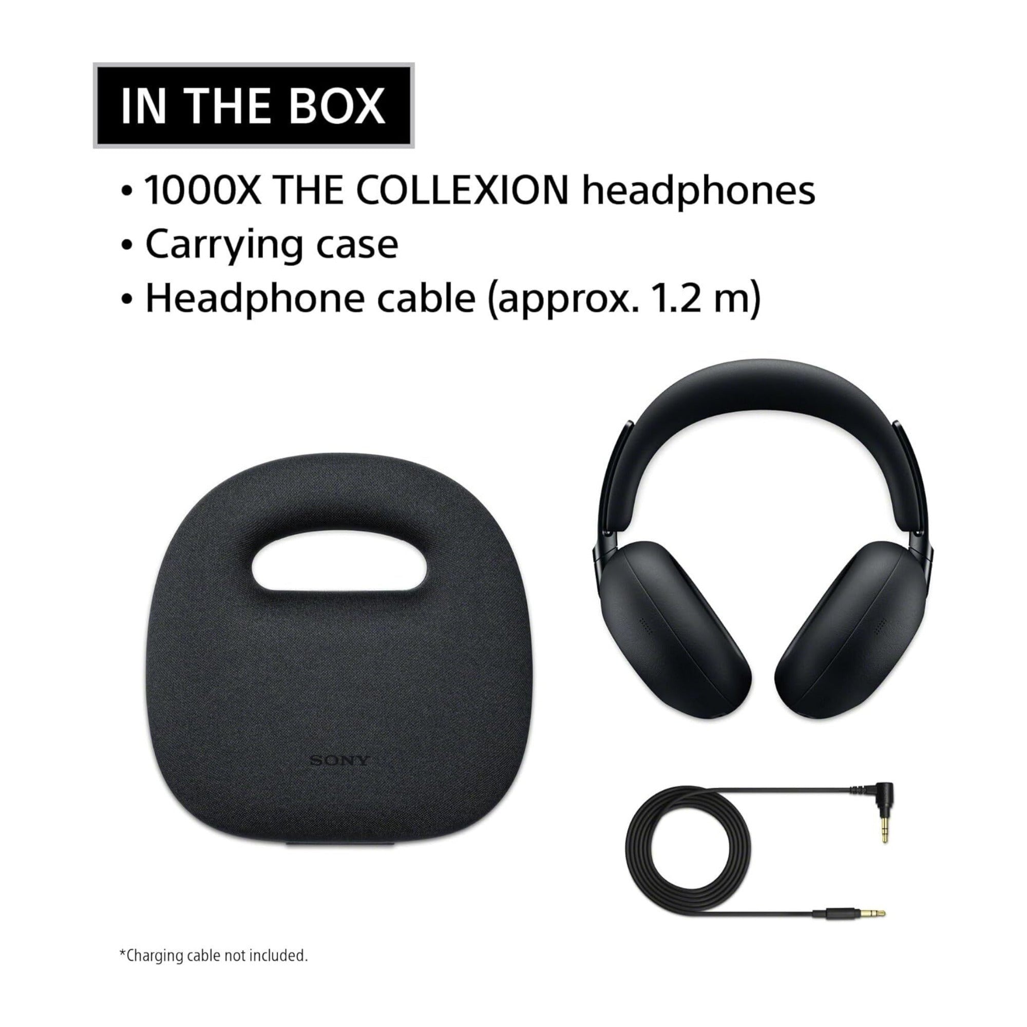 Sony 1000X THE COLLEXION Wireless Noise Canceling Headphones (Black)
