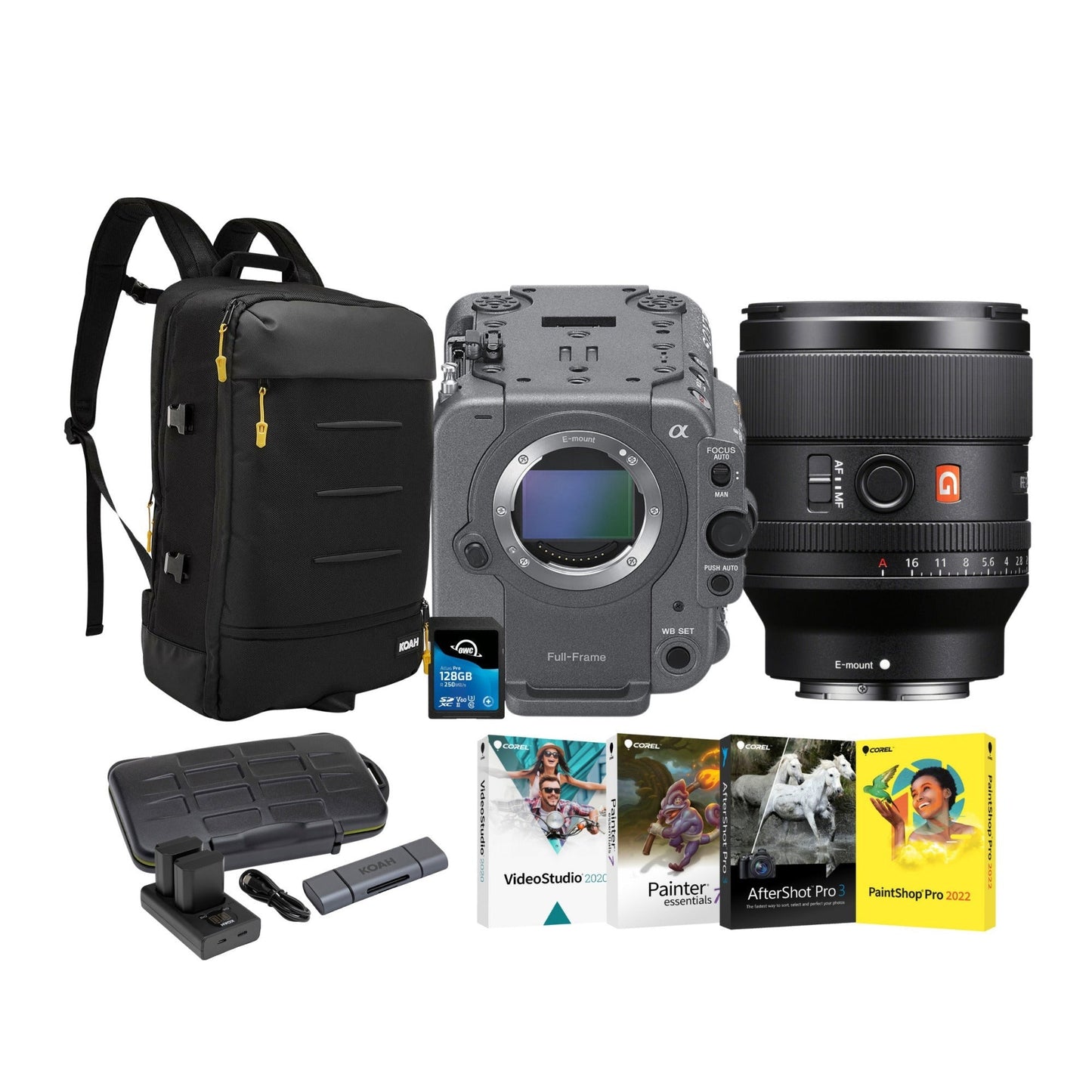 Sony FX6 Full-Frame Cinema Camera with 35mm f/1.4 GM Lens Bundle