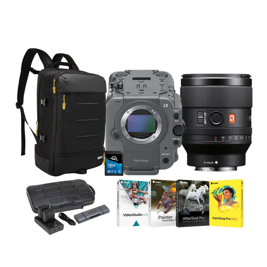 Sony FX6 Full-Frame Cinema Camera with 35mm f/1.4 GM Lens Bundle