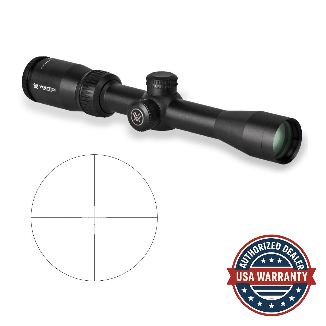 Vortex Crossfire II 2-7x32 Riflescope (Dead-Hold BDC MOA Reticle)