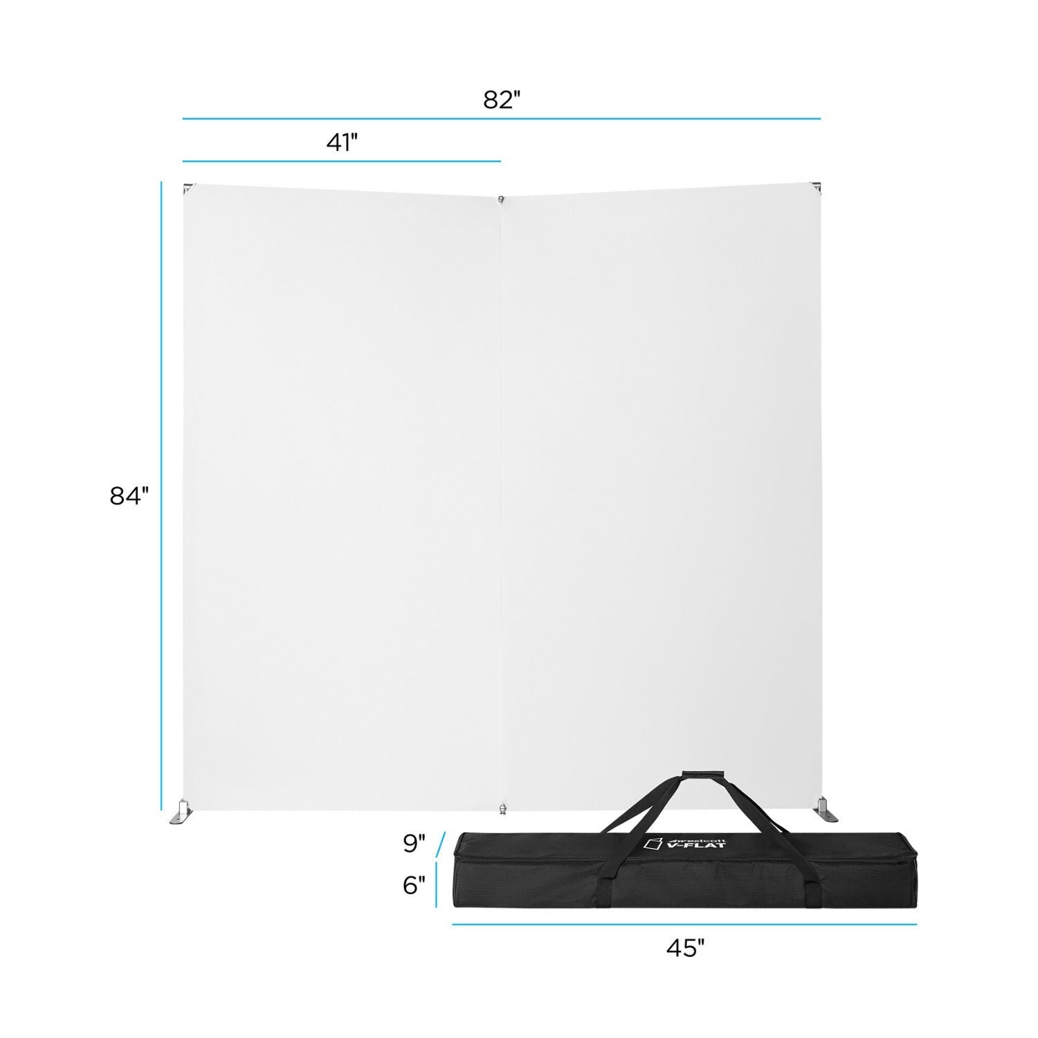 Westcott V-Flat Fabric (White)