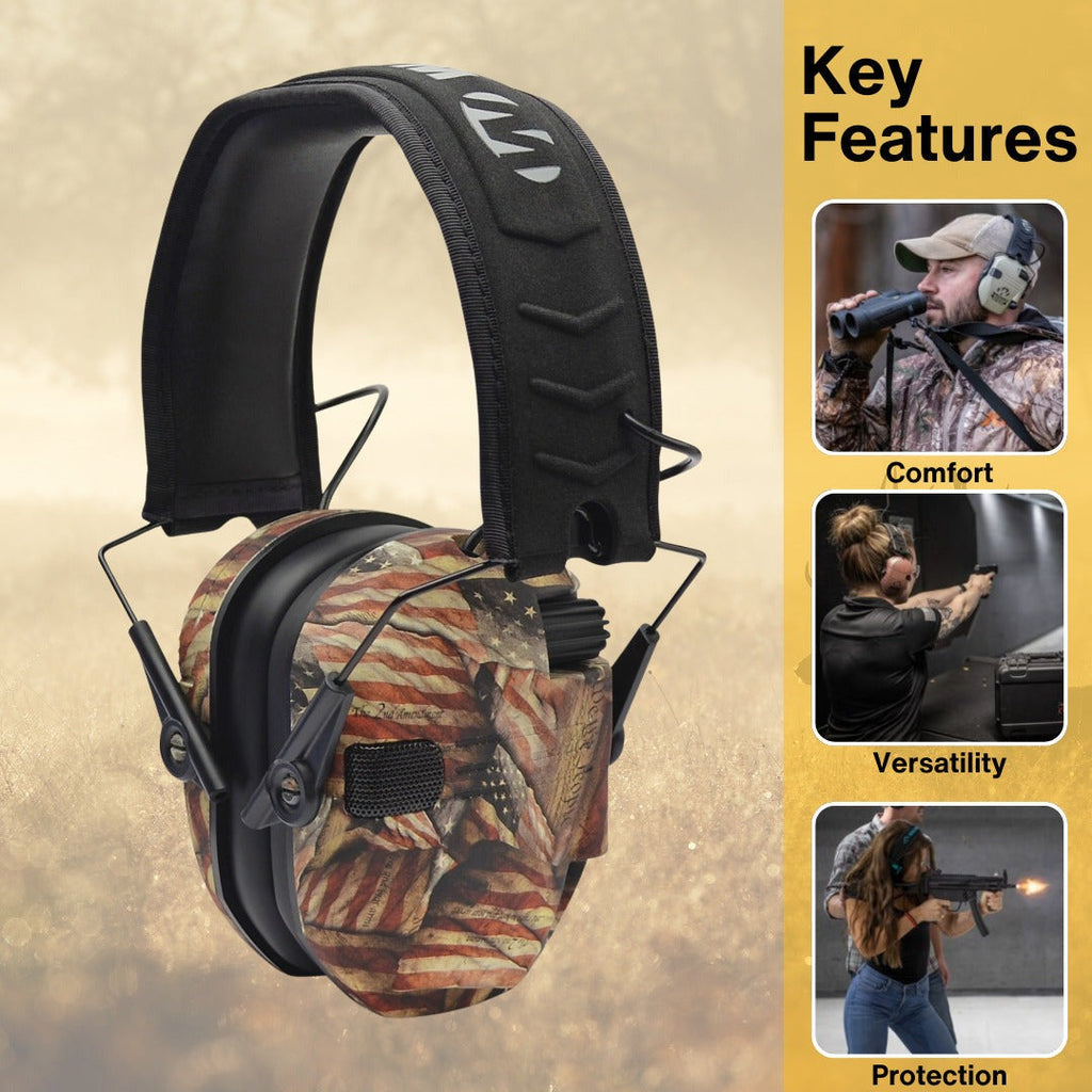 Walkers Razor Walkie Talkie Bundle with Ear Muffs and Accessories