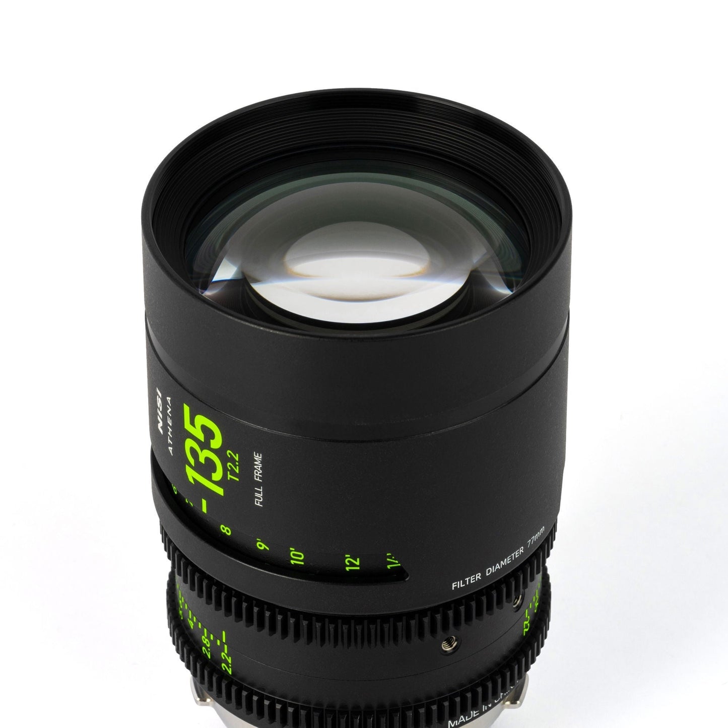 NiSi 135mm Athena Prime Full Frame Cinema Lens T2.2 (PL Mount)